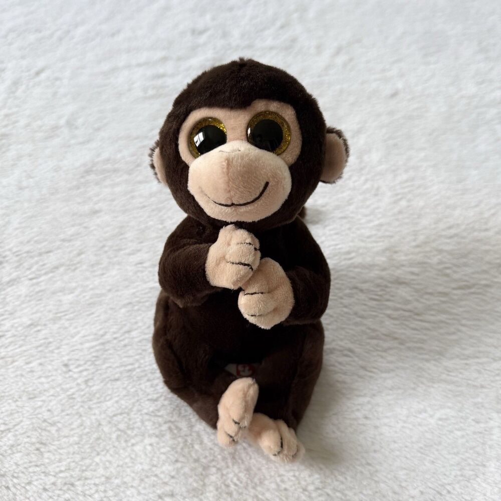 Ty Beanie Bellies Matteo the Monkey 6” Plush Stuffed Animal Toy
